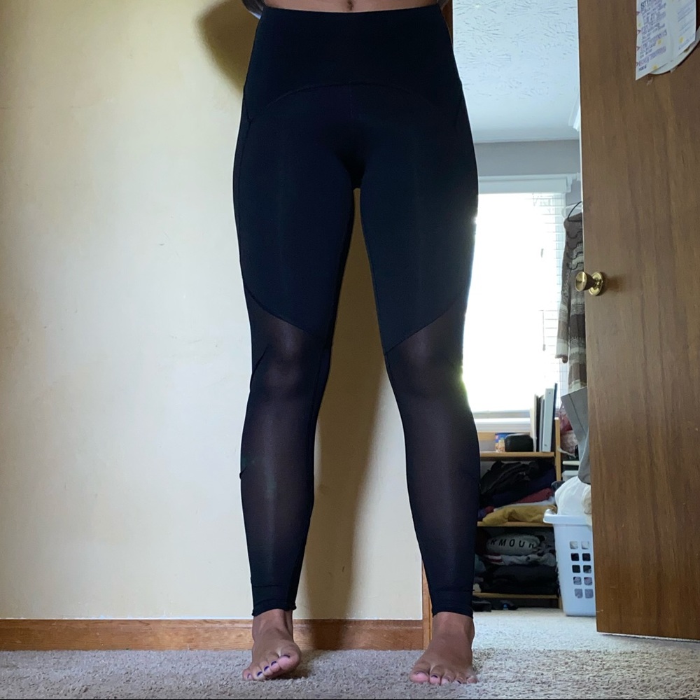 North Face Leggings with mesh! XS